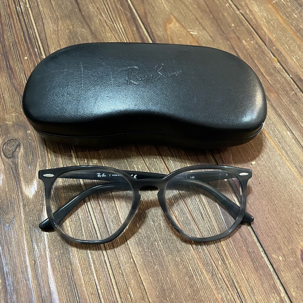 Ray Ban grey-green Havana eyeglasses